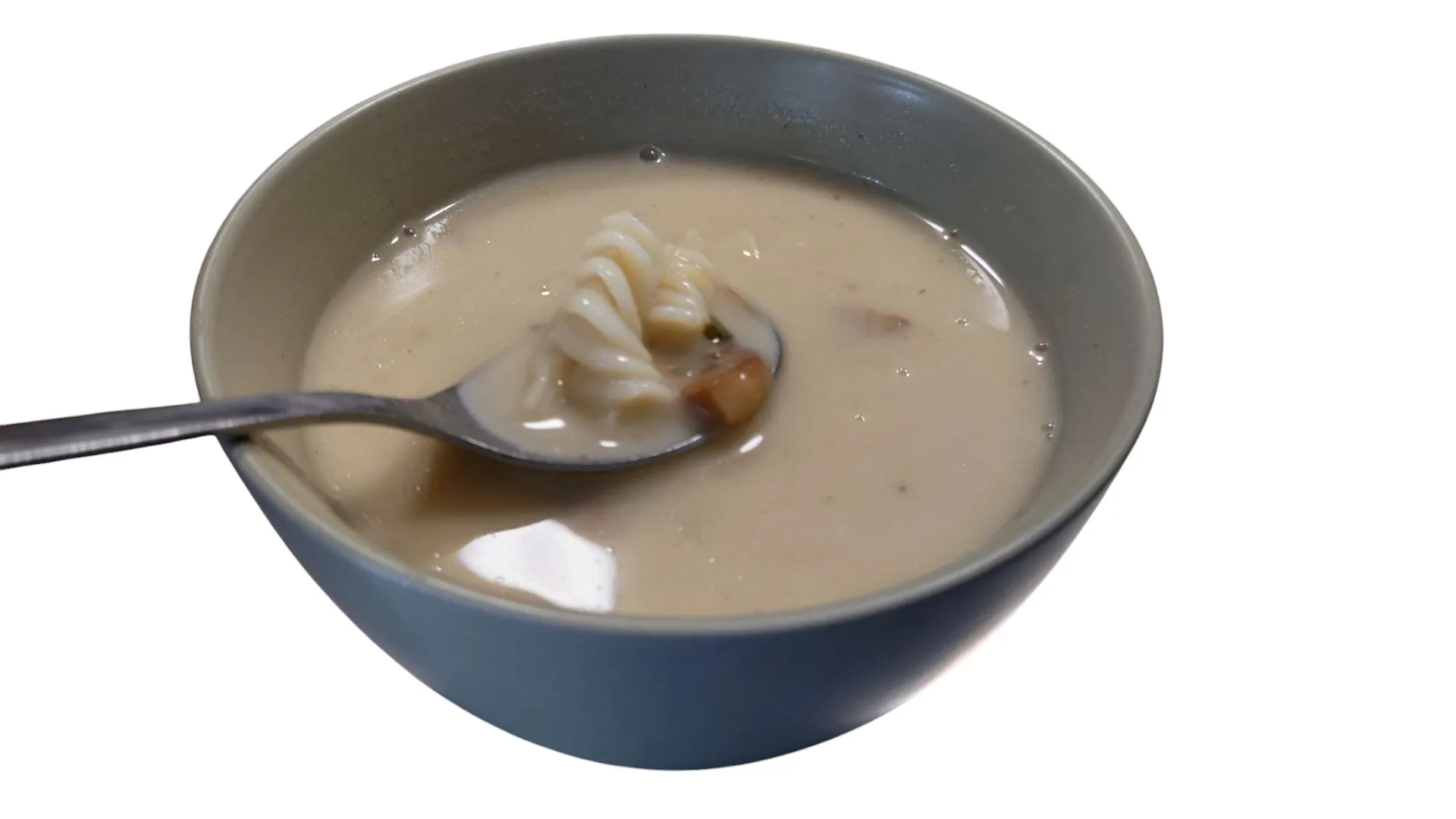 Pieczarkowa z makaronem